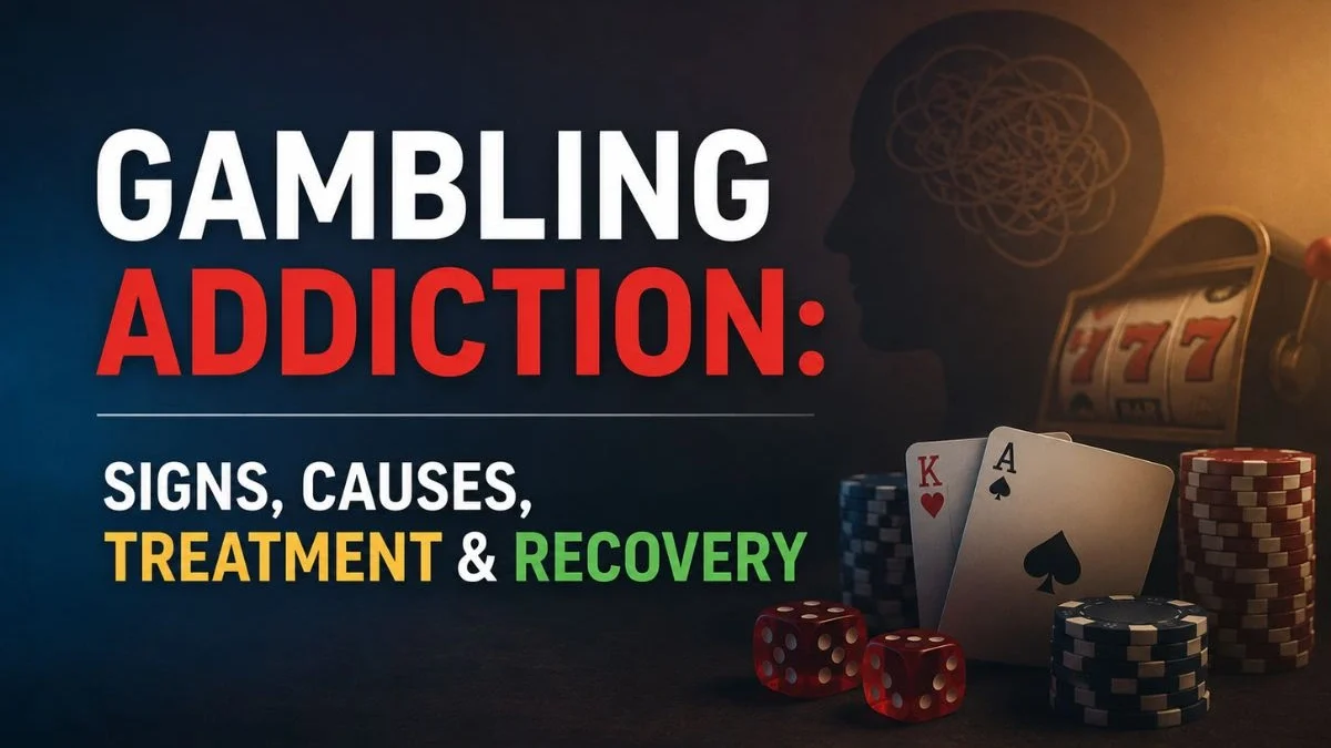 Gambling Addiction Signs, Causes, Treatment & Recovery