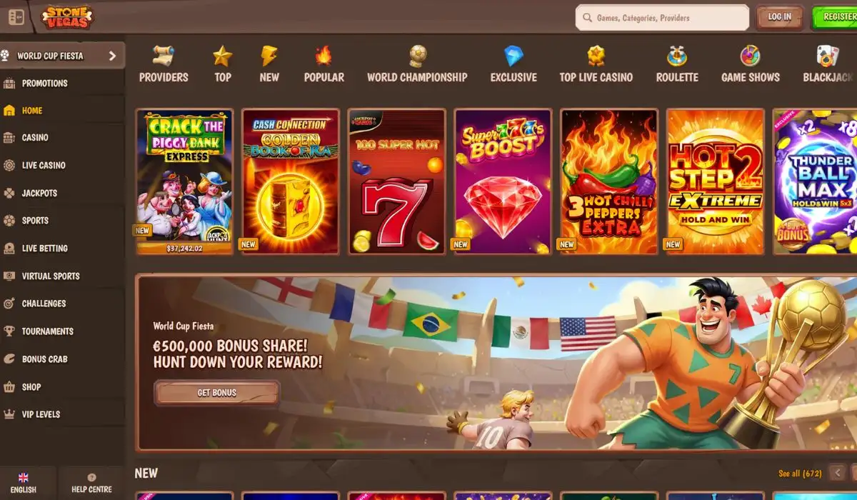 Stonevegas online casino